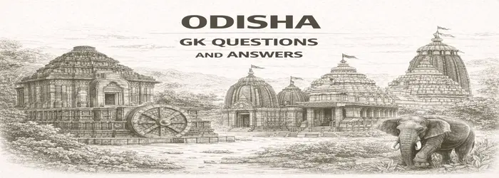 Odisha GK Questions And Answers
