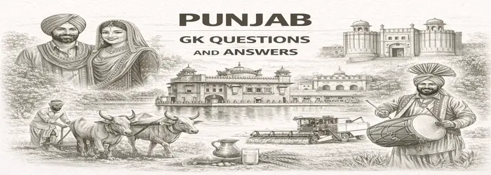 Punjab GK Questions With Answers