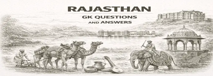 Rajasthan GK Question Answer